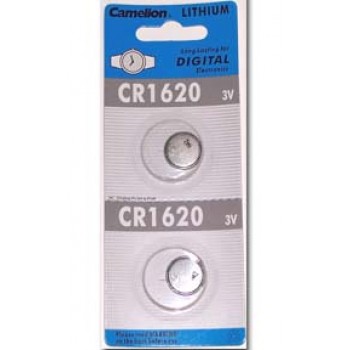 Pile CR1620 au Lithium de Camelion - Paquet de 2